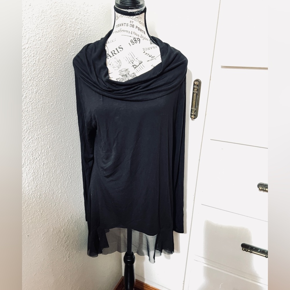 Elegant Black Women's Top